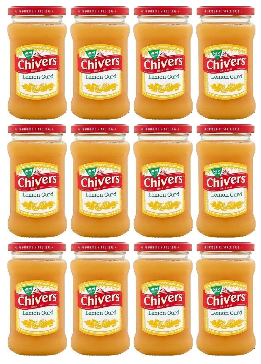 12 x Chivers Lemon Curd 340G