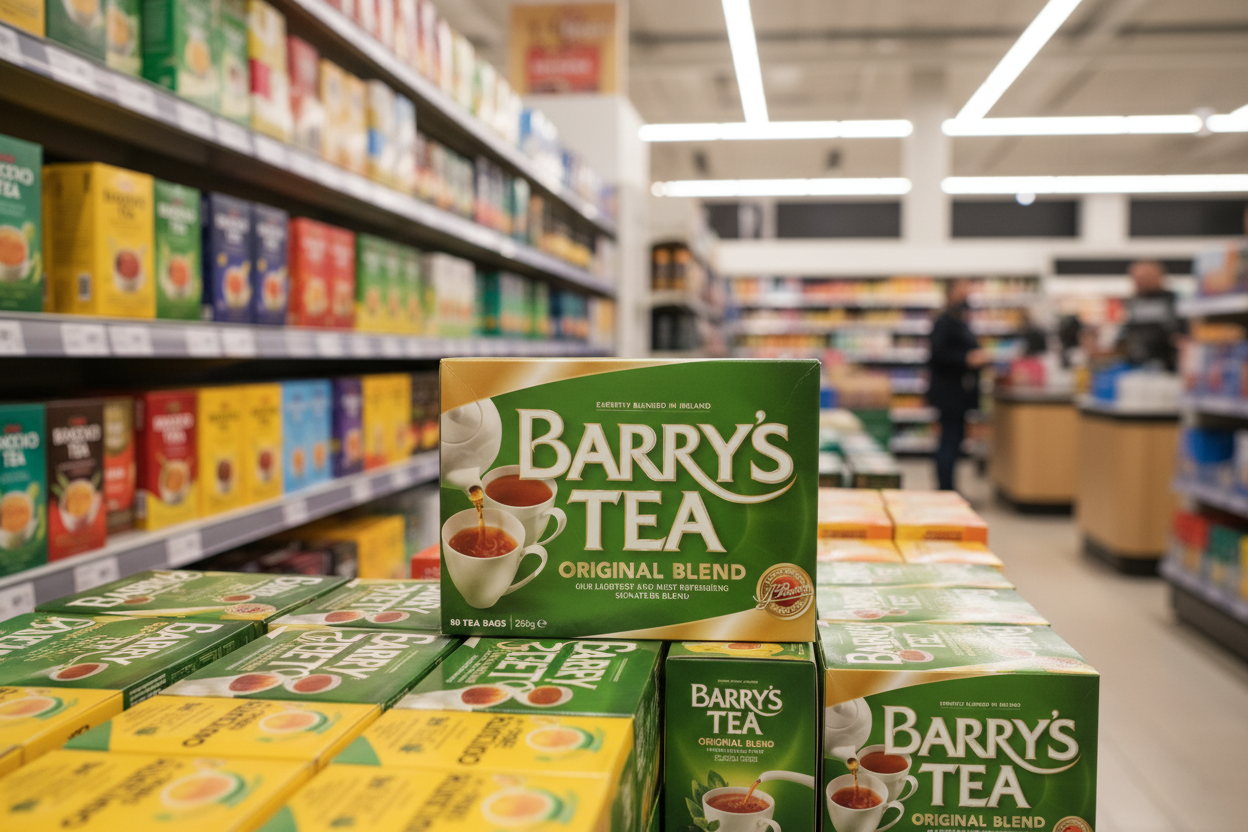 6 x Barry's Tea Original 80 Tea Bags 250G