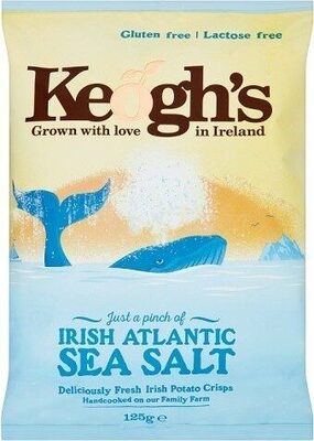 12 x Keogh's Irish Atlantic Sea Salt 125G