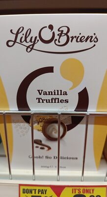 8 x Lily O Brien's Vanilla Truffles 200G