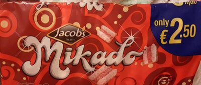 18 x Jacob's Mikado 250G ¤2.50