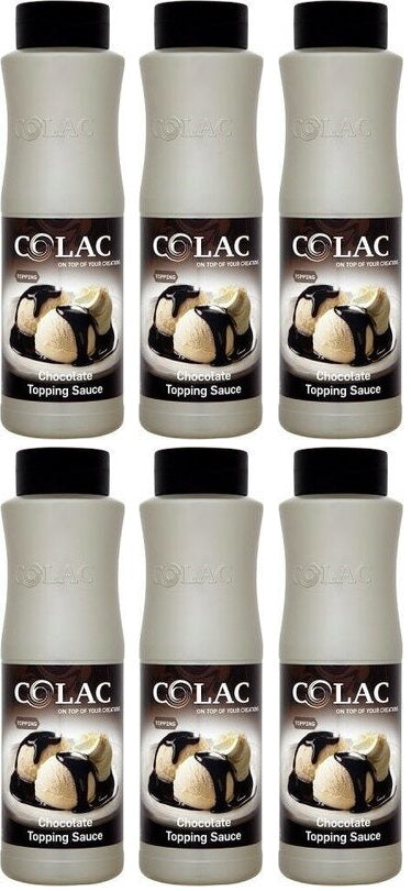 6 x Colac Chocolate Topping Sauce 1Kg