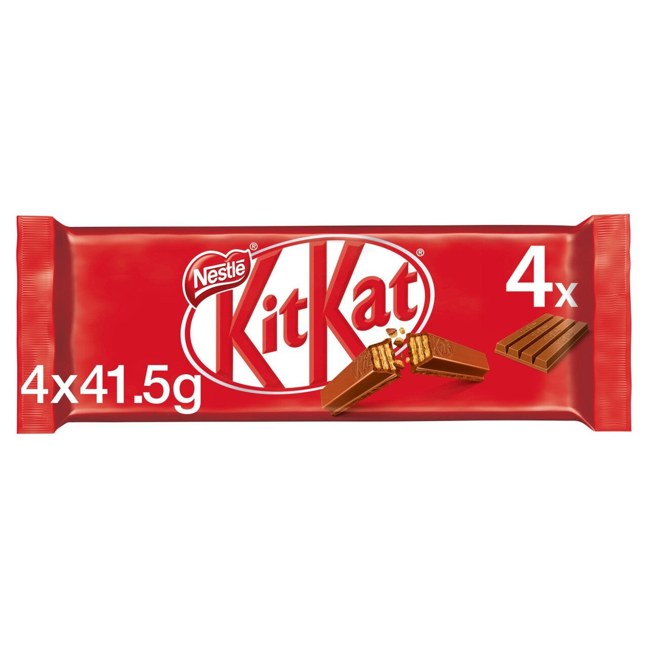 20 x Kitkat Finger Bars 4 X 41.5G (166G)