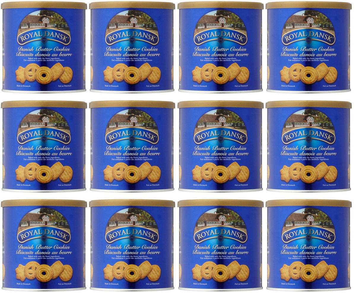 12 X Royal Danske Danish Butter Cookie - 200Gm