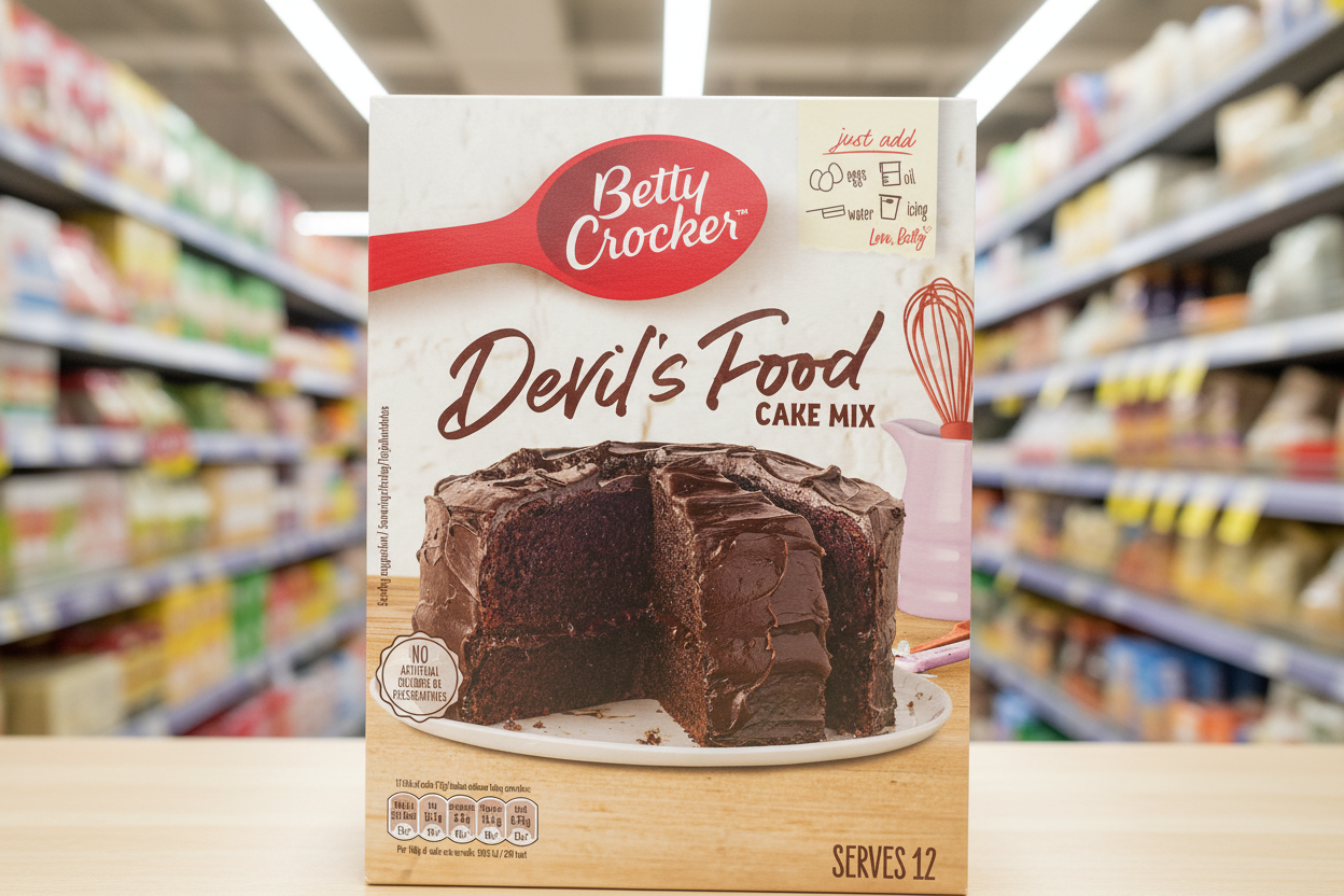 3 x Betty Crocker Devils Food Cake Mix 425G
