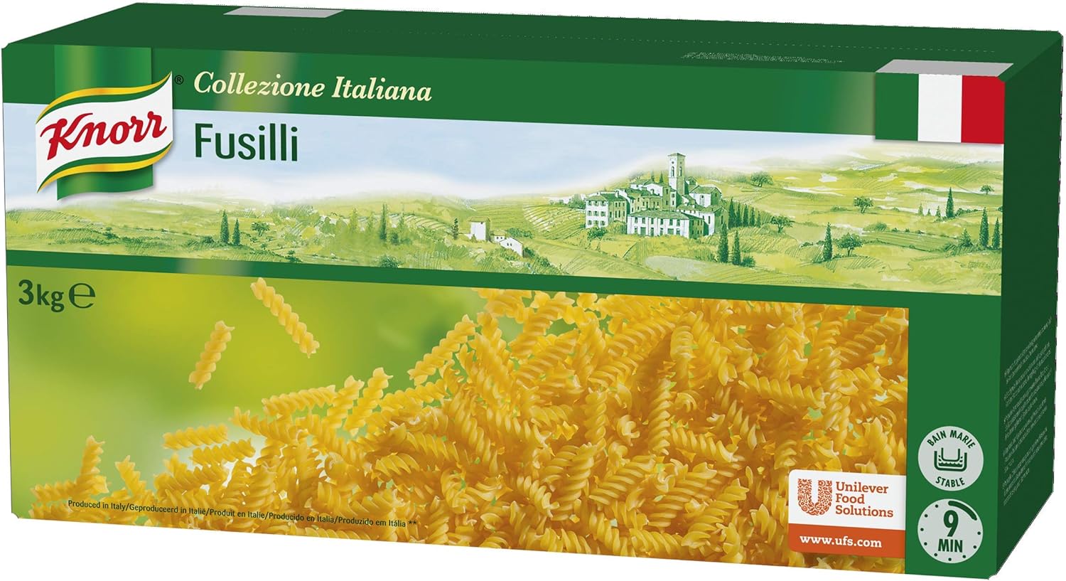 Knorr Pasta Fusilli Spirals 3Kg