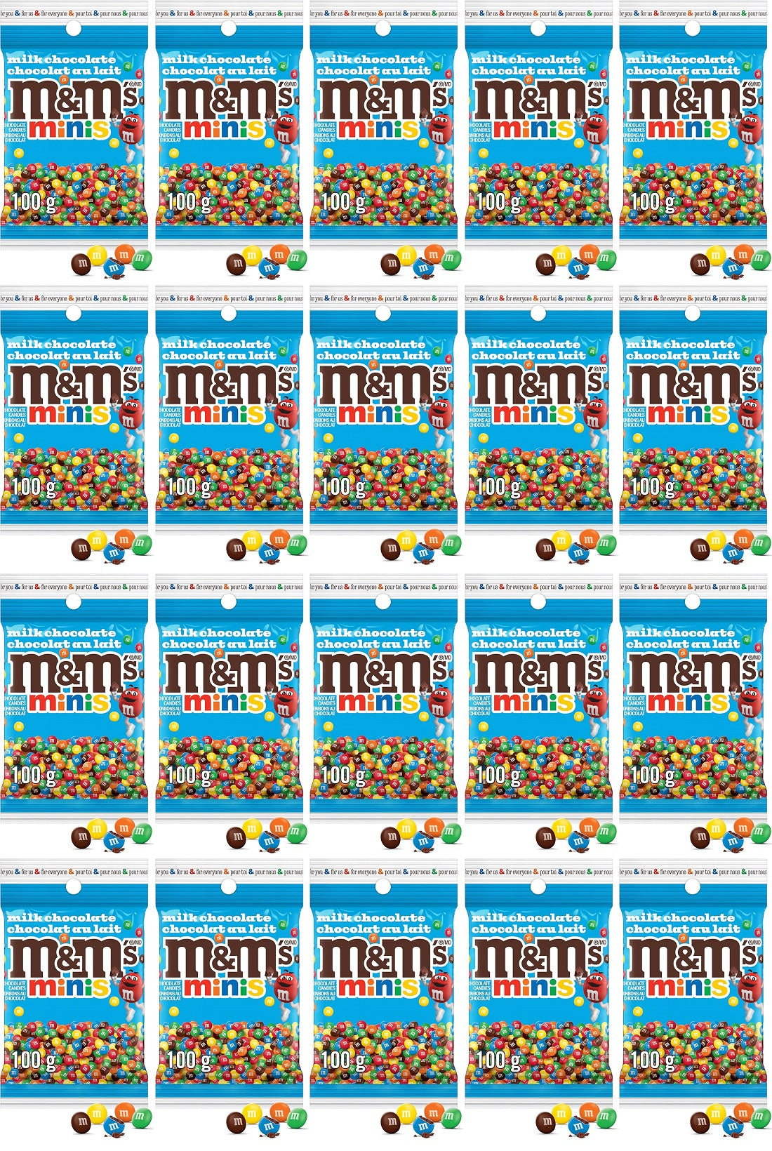 20 x M&Ms Minis 100G