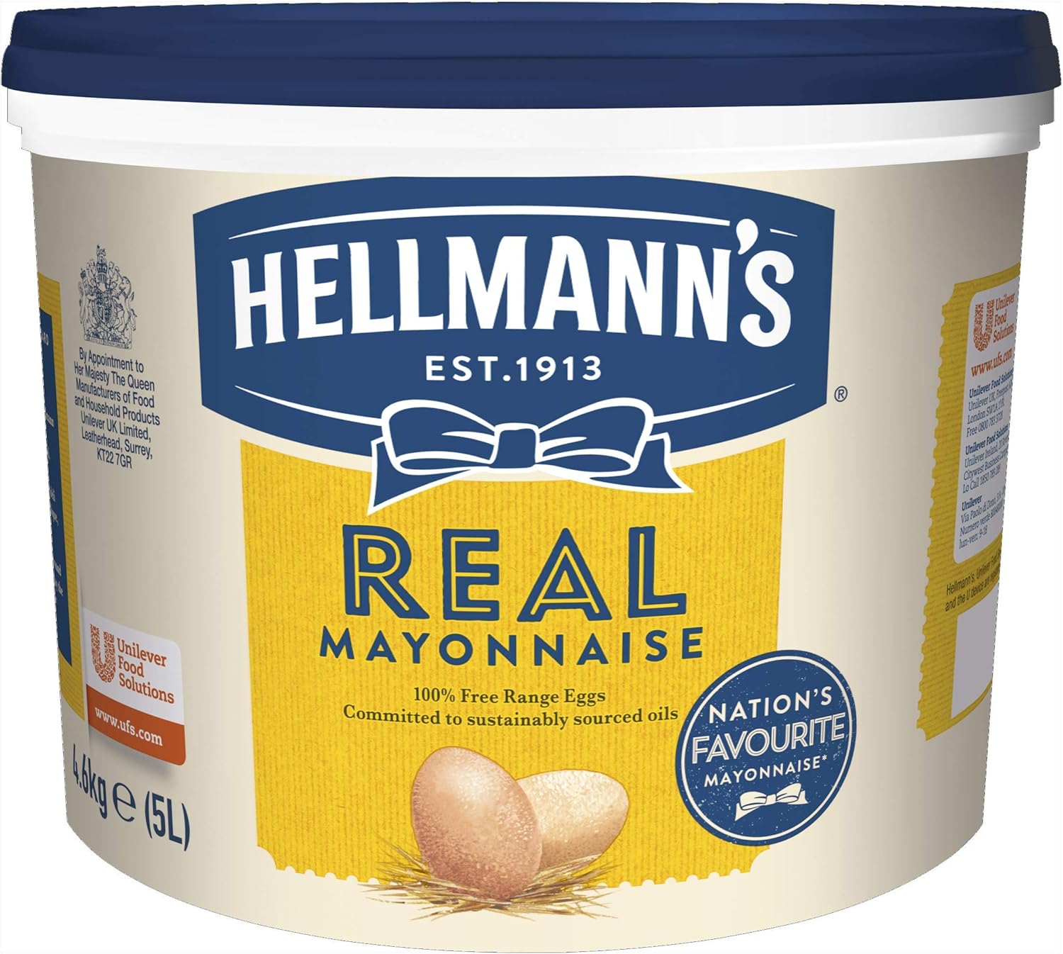 Hellmann's Real Mayonnaise 5L