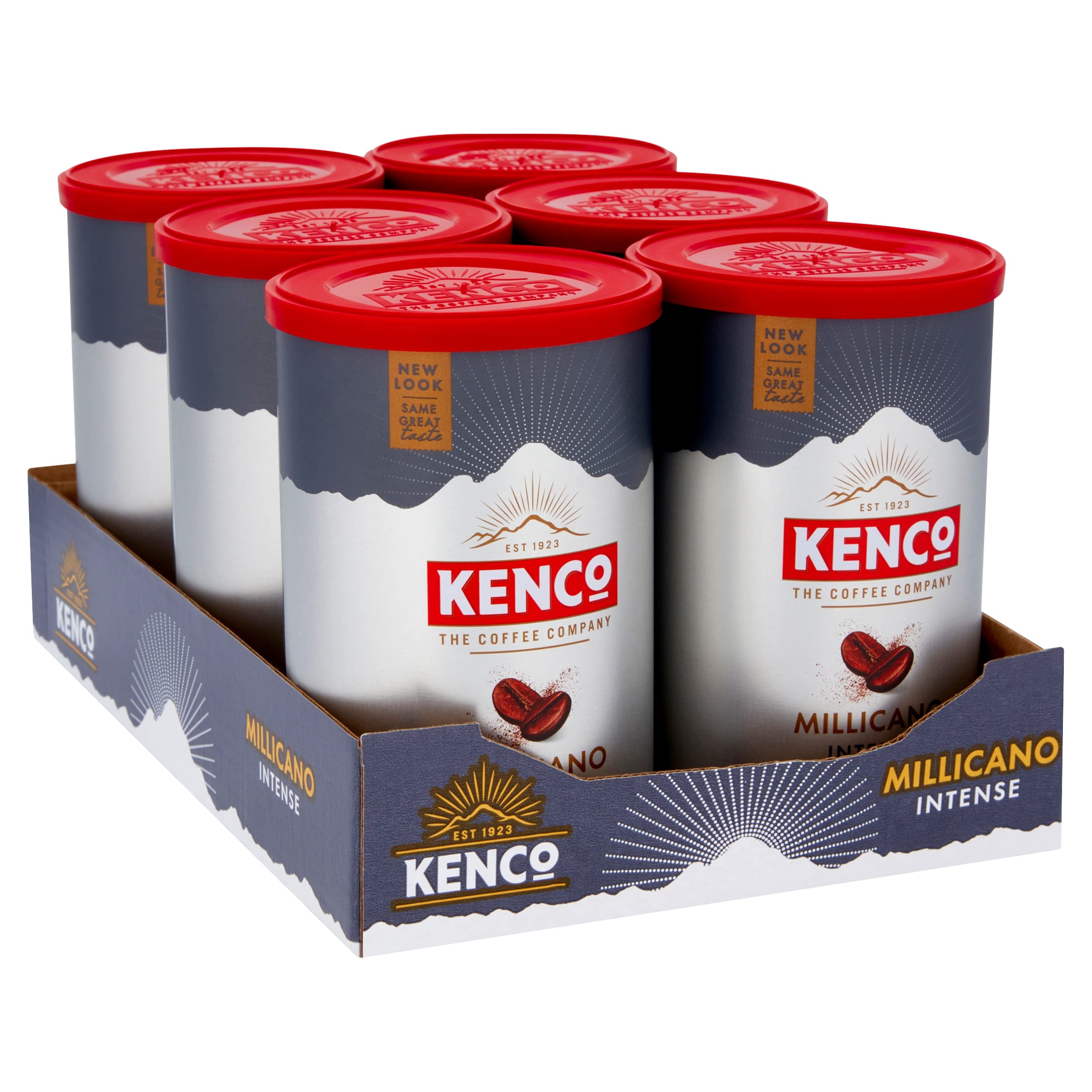 6 x Kenco Millicano Americano Intense Tin 95Gm