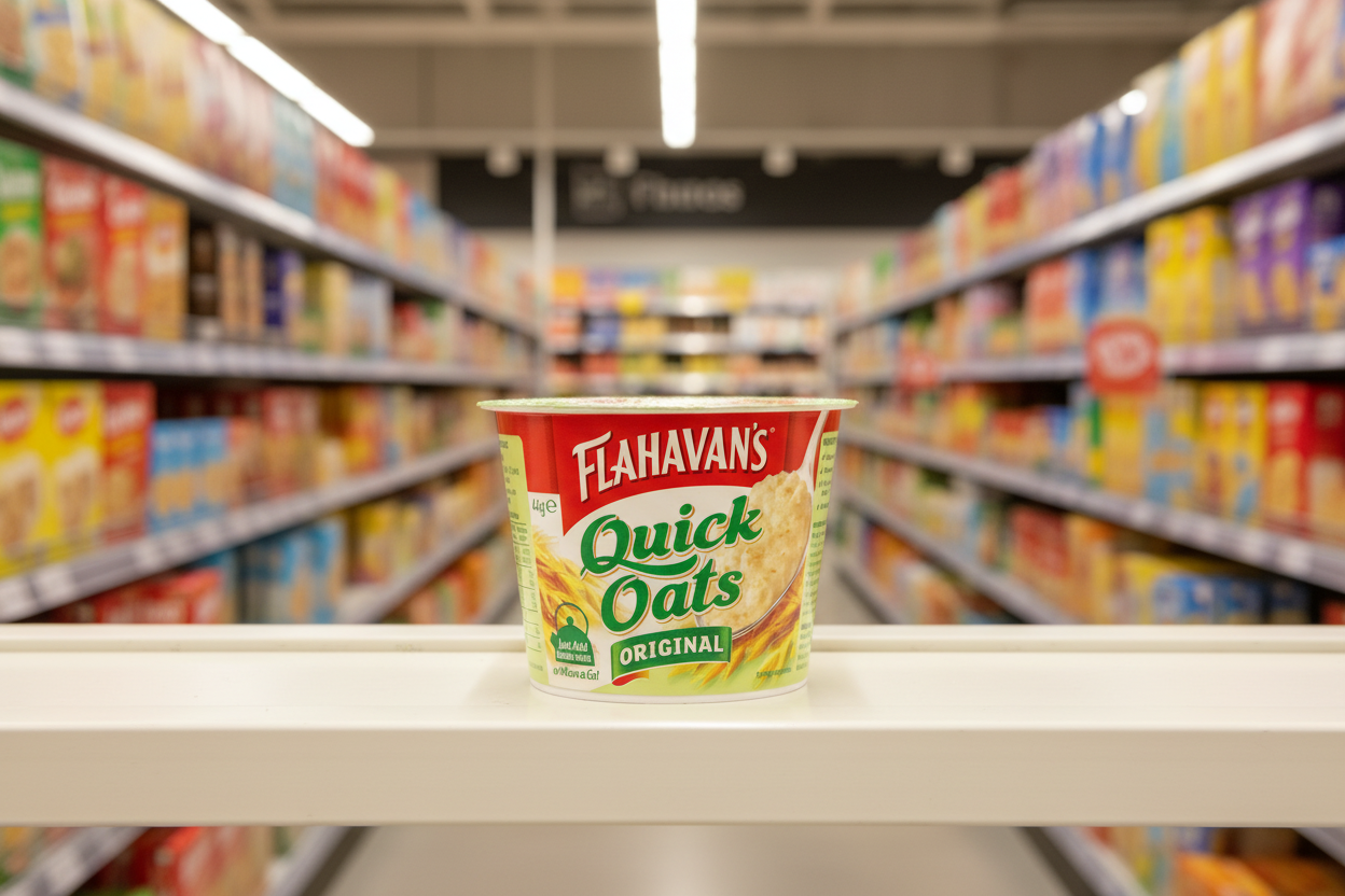 12 x Flahavan's Quick Oats Original 44G