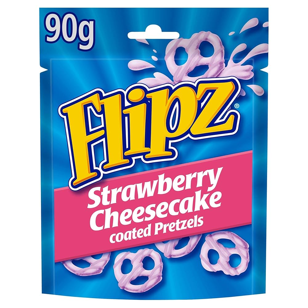 6 x Flipz Strawberry Cheesecake - 90GM