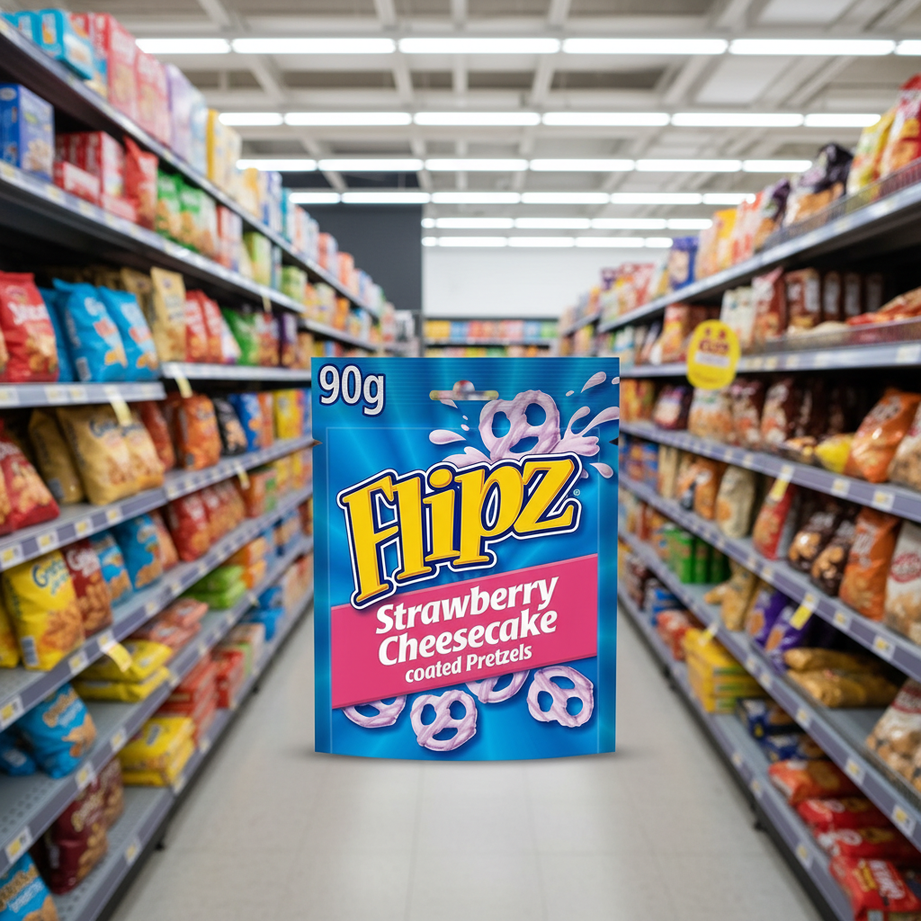 6 x Flipz Strawberry Cheesecake - 90GM