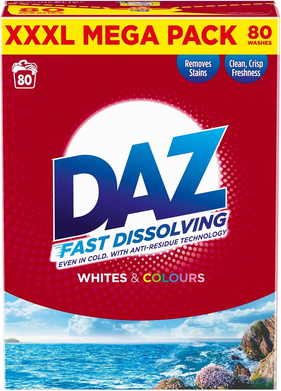 3 x Daz Powder 80 Wash - 4KG