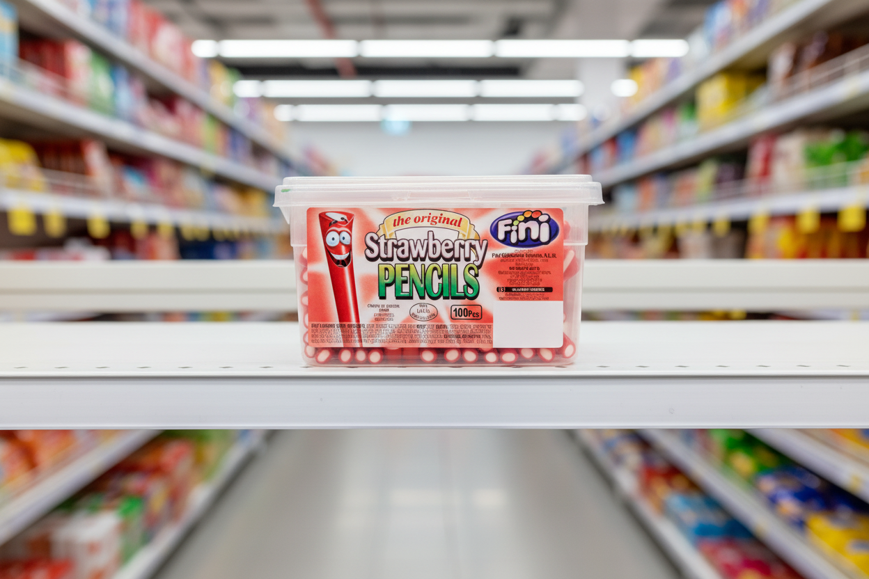 100 x Fini Strawberry Pencils