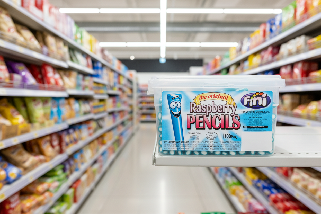 100 x Fini Raspberry Pencils