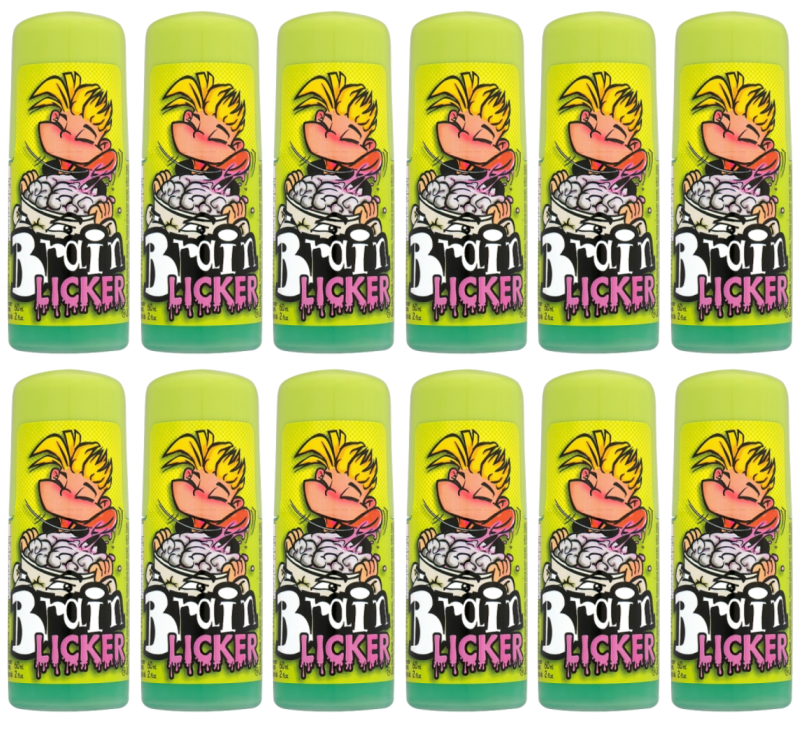 12 x Brain Lickers Black Cherry & Sour Apple  - 70ML