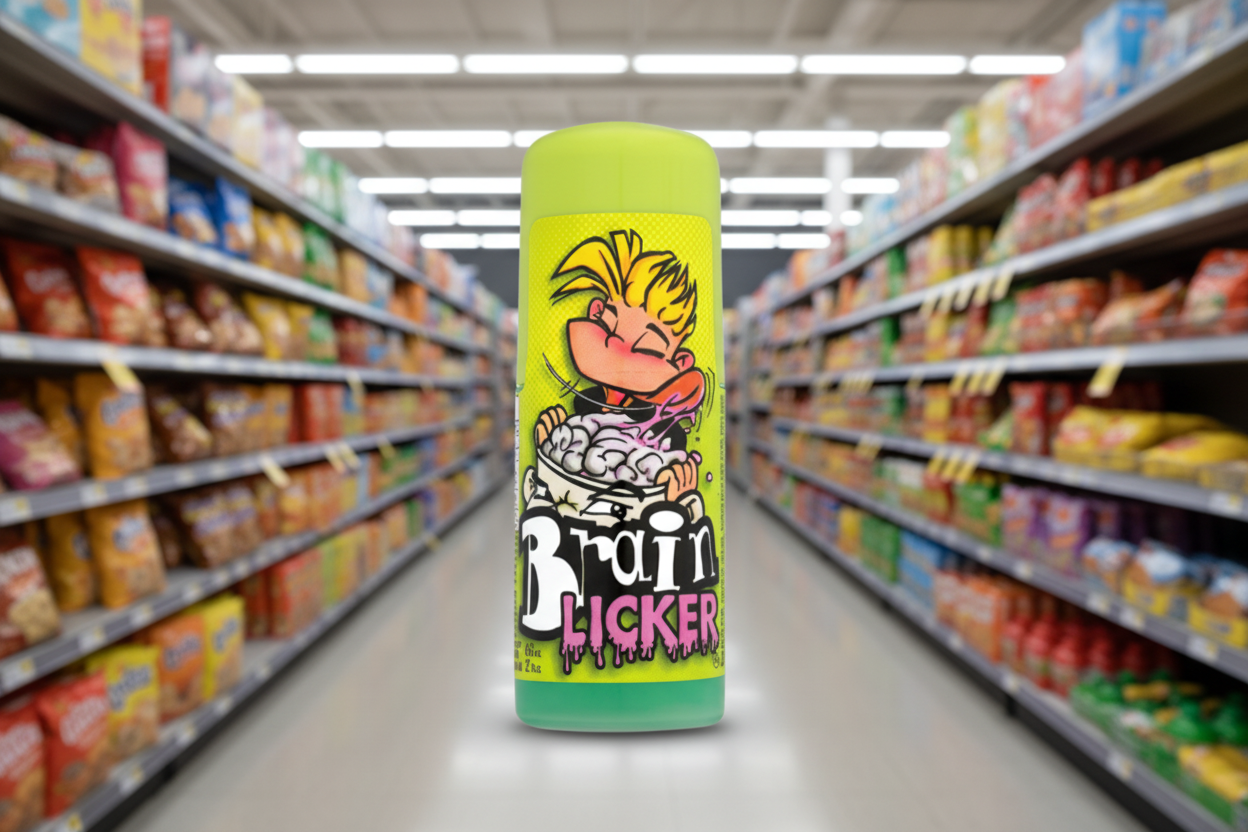 12 x Brain Lickers Black Cherry & Sour Apple  - 70ML