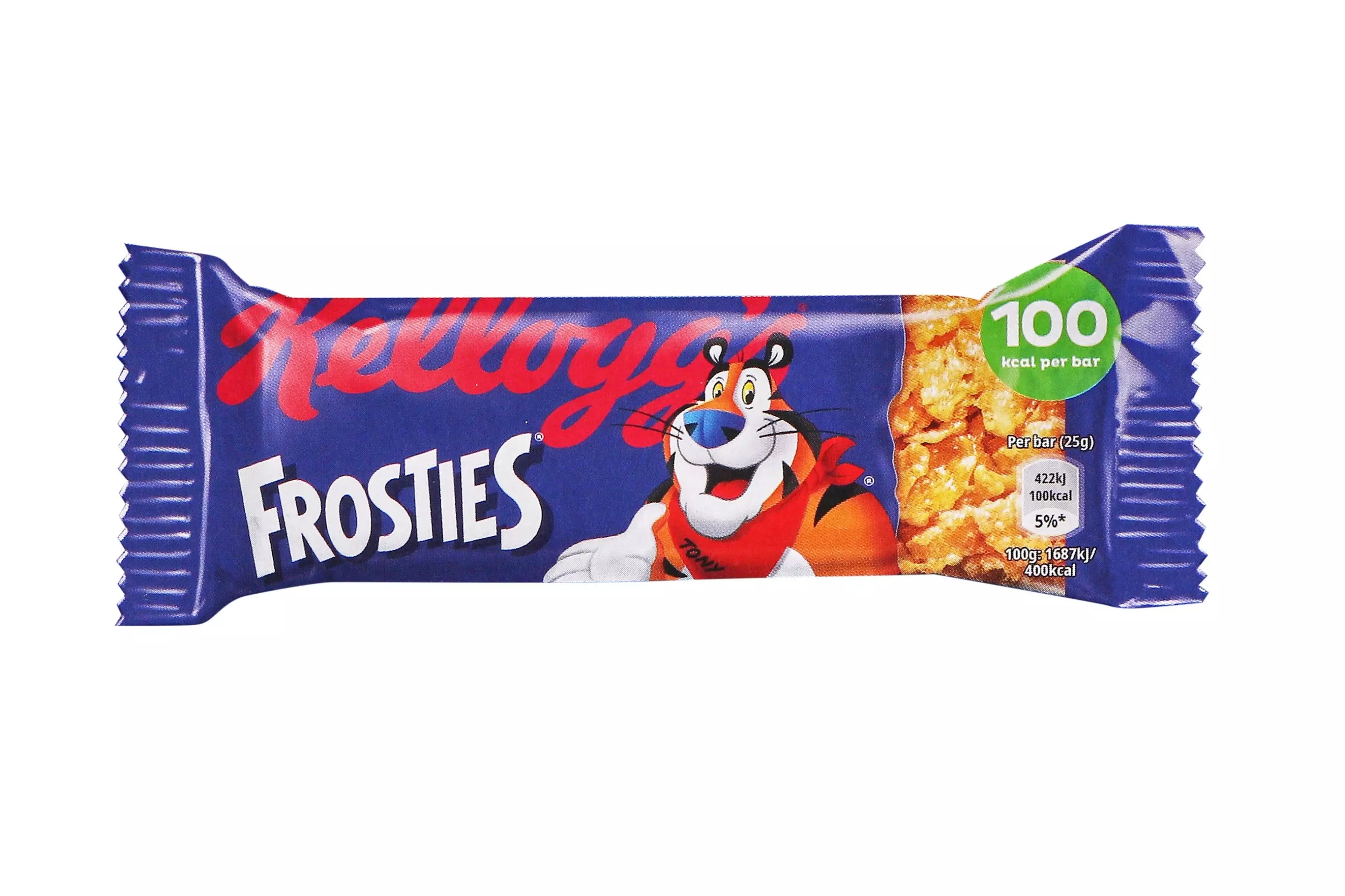 25 x Kelloggs Frosties Cereal & Milk Bar - 25GM