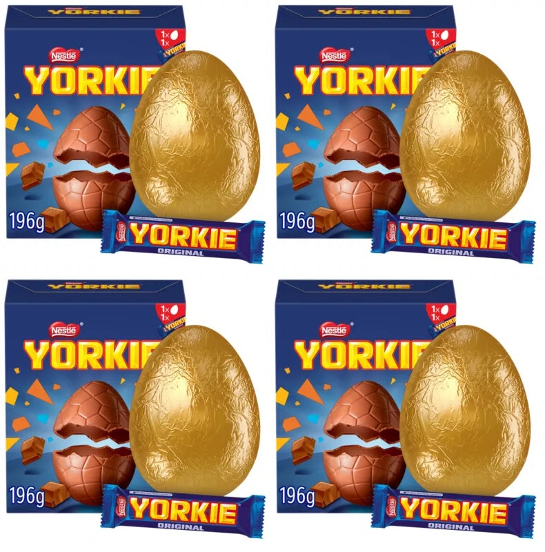 4 X Yorkie Large Egg - 196Gm