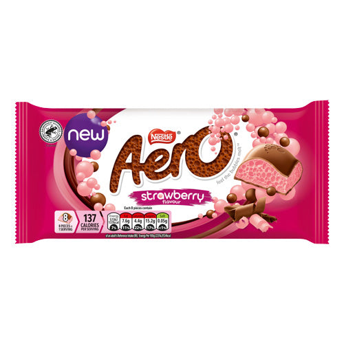 15 x Aero Strawberry Flavour 90G