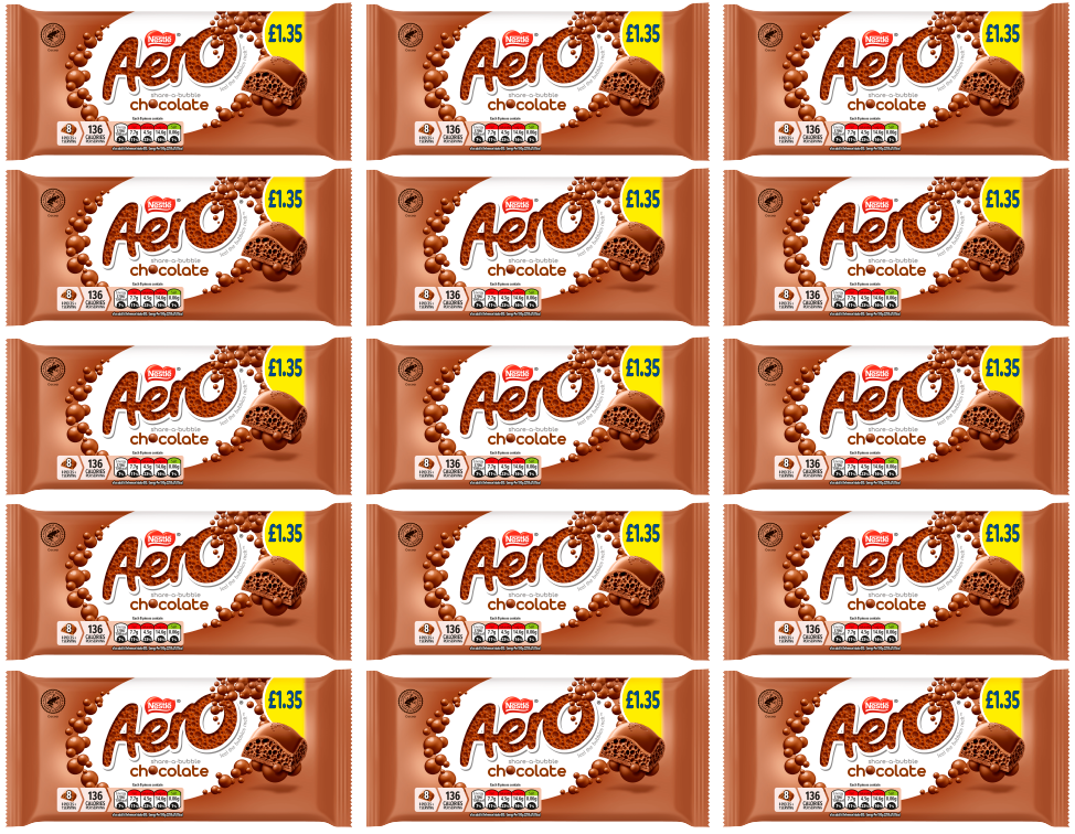 15 x Aero Milk Block - 90GM