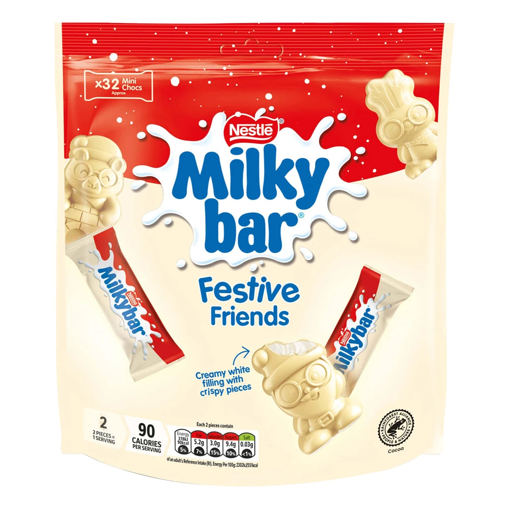 5 X Milkybar Festive Friend Pouch - 262Gm