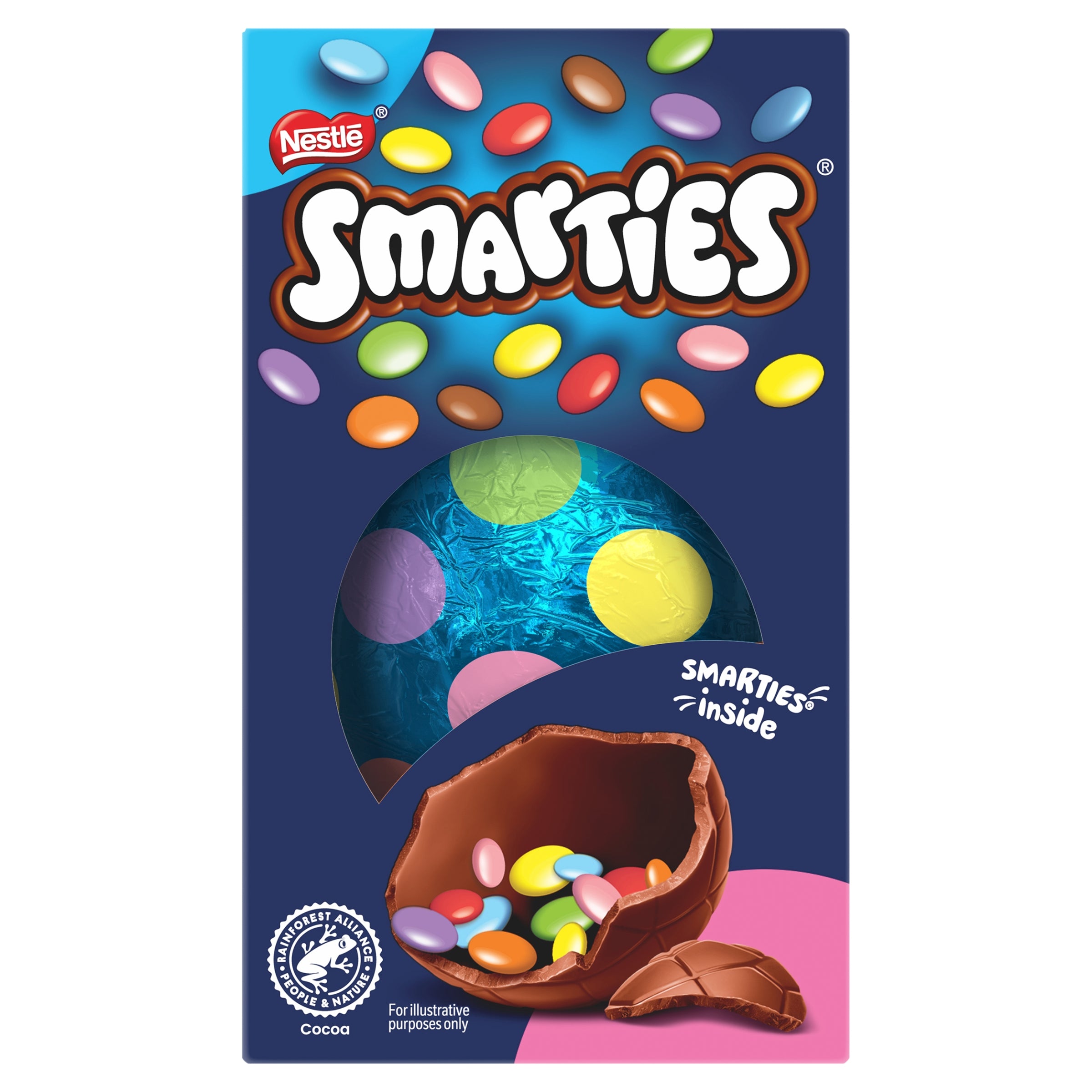 12 X Smarties Small Easter Egg - 100Gm
