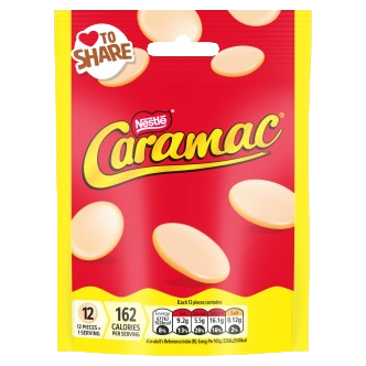 11 x Caramac Giant Buttons Caramel Share Bag 86g