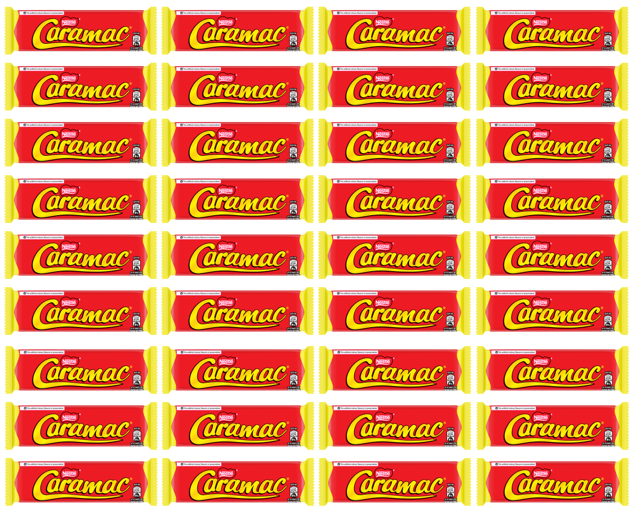 36 x Nestle Caramac 30Gm