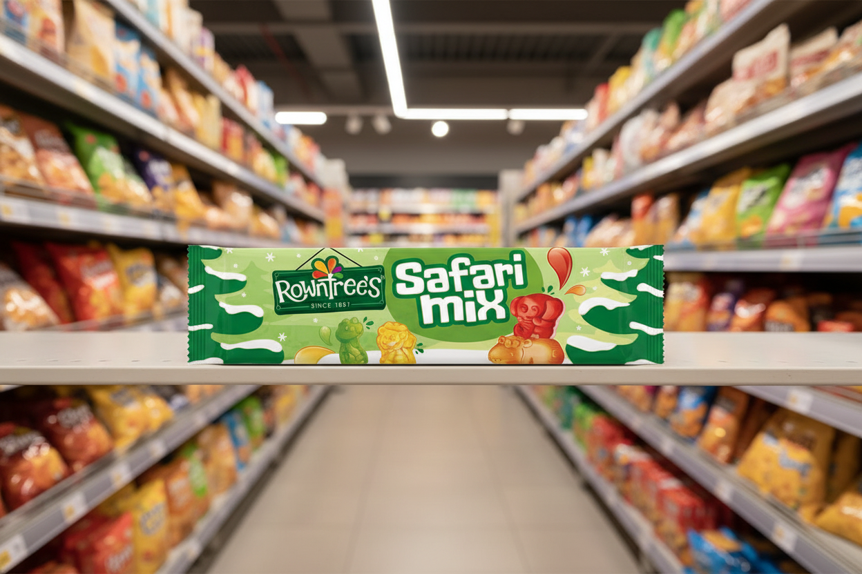 15 x Rowntrees Safari Giant Tube  - 100GM