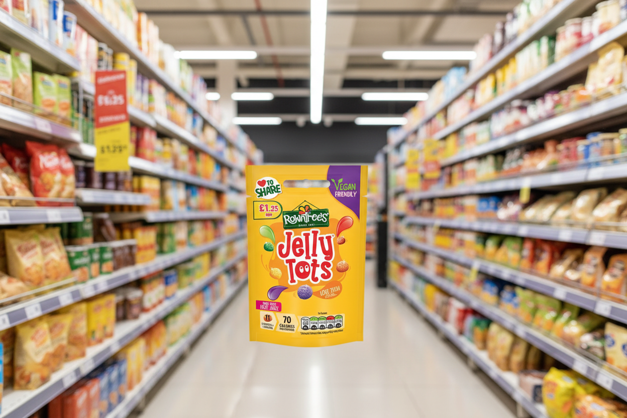 10 x Rowntrees Jellytots Pouch - 120G