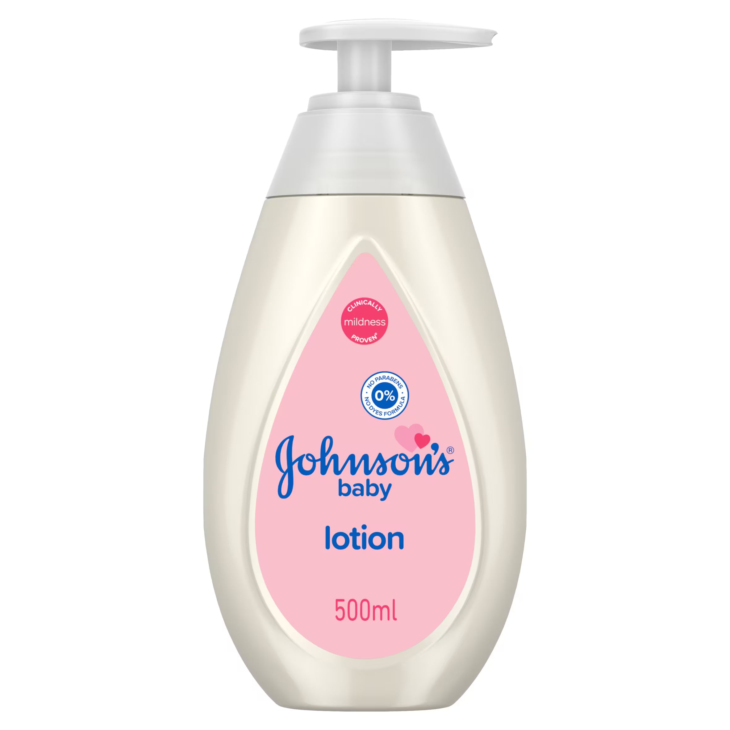 6 X Johnsons Baby Lotion Pump - 500Ml