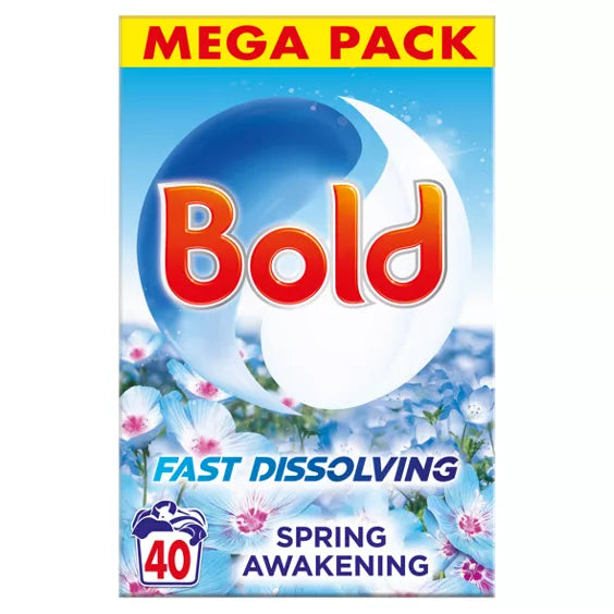 4 x Bold Powder Spring Awakening 40 Wash - 2KG