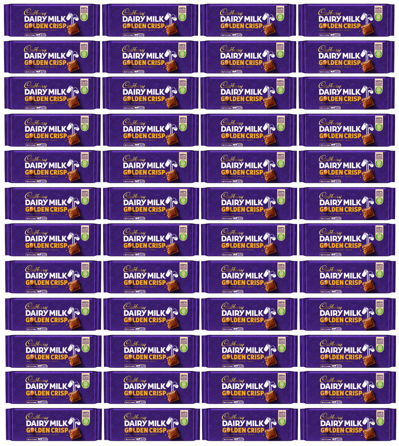 48 x Cadbury Golden Crisp Irish - 54Gm