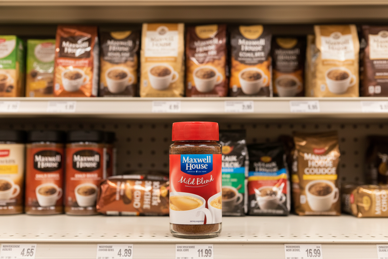 12 x Maxwell House Coffee Powder Mild - 100Gm