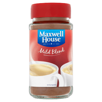 12 x Maxwell House Coffee Powder Mild - 200G