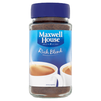 6 x Maxwell House Rich Blend Coffee Granules 200G