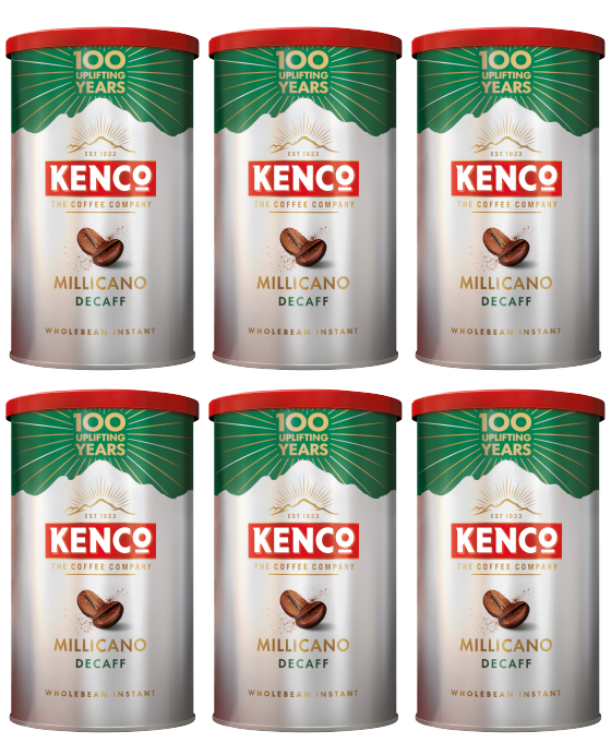 6 x Kenco Decaf Millicano Tin  - 100GM