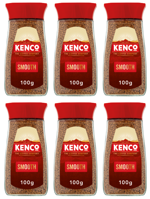 6 x Kenco Really Smooth 100Gr