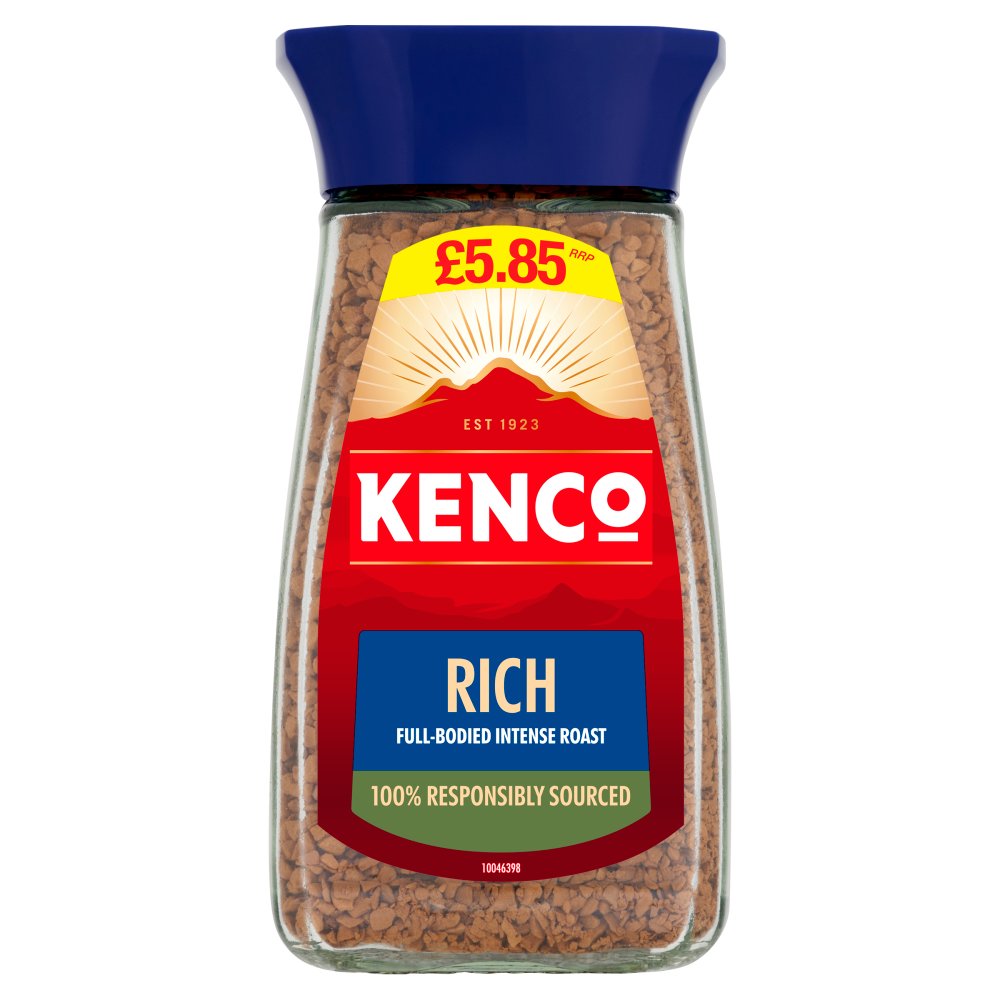 6 X Kenco Rich Instant Coffee - 100G