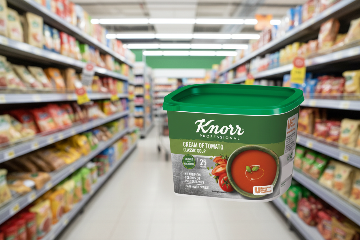 6 x Knorr Professional Classic Cream Of Tomato Soup 4.5L