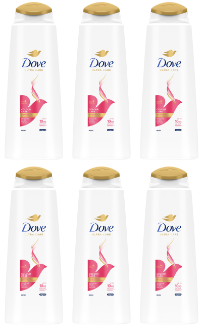 6 x Dove Shampoo Colour Care - 400ML