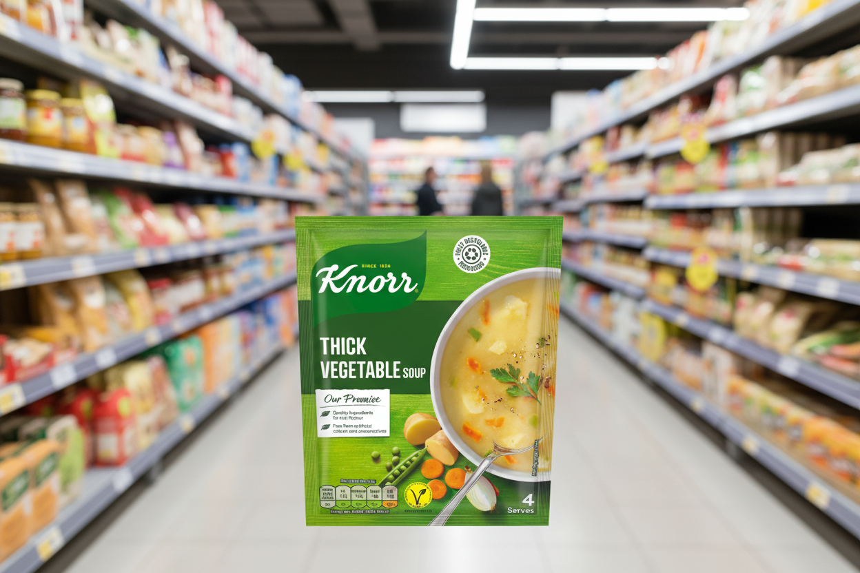 9 x Knorr Soup Thick Vegetable 75G