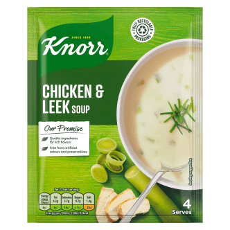 12 x Knorr Soup Chicken & Leek 60G