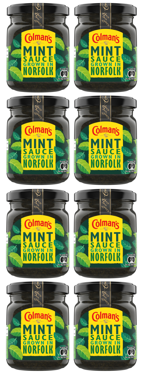 8 x Colmans Mint Sauce 165G