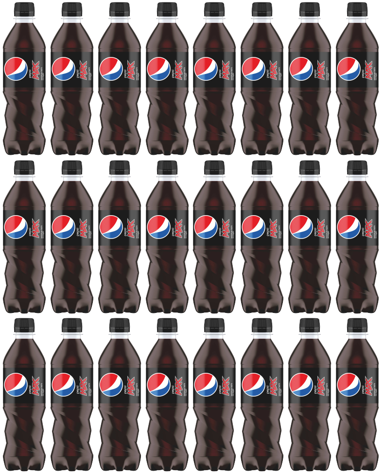 24 x Pepsi Max Contour 500Ml