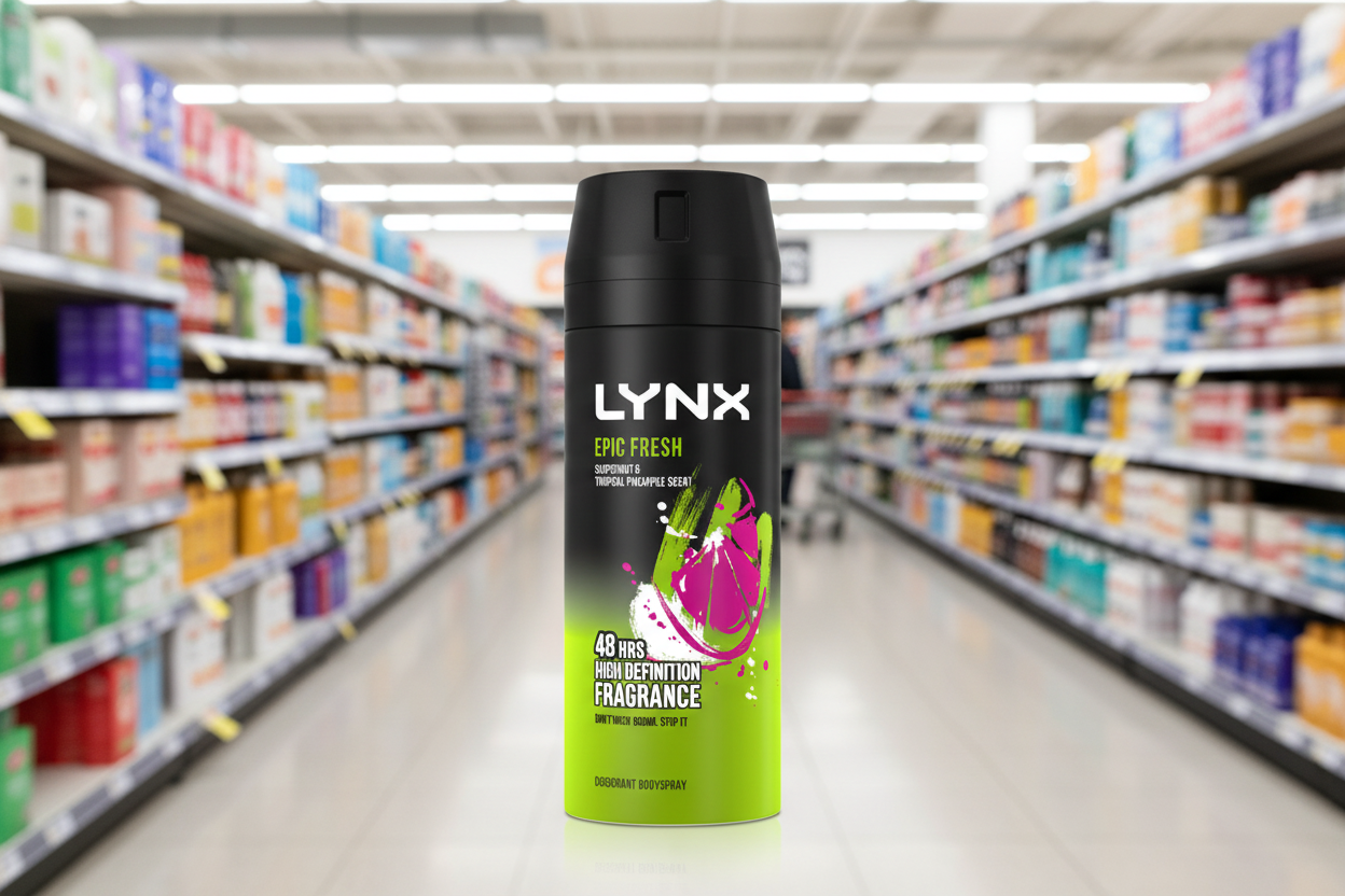6 x Lynx Body Spray Epic Fresh - 150Ml