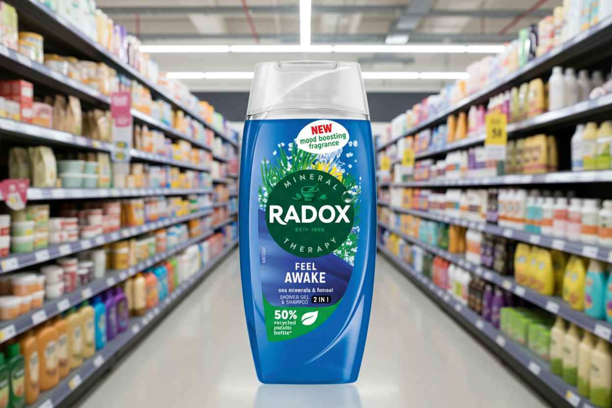 6 x Radox Shower Awake - 225Ml