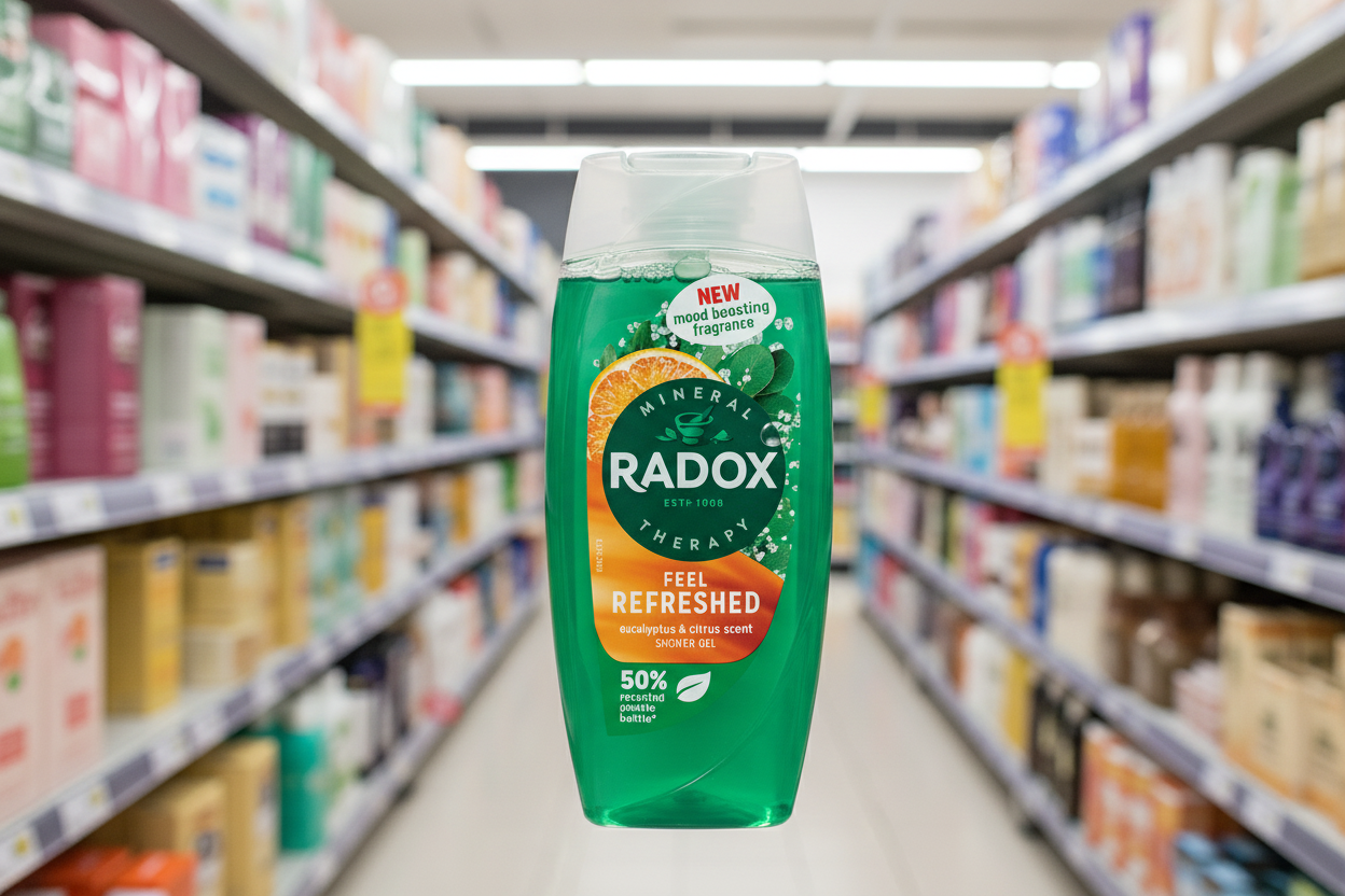6 x Radox Shower Refreshed - 225Ml
