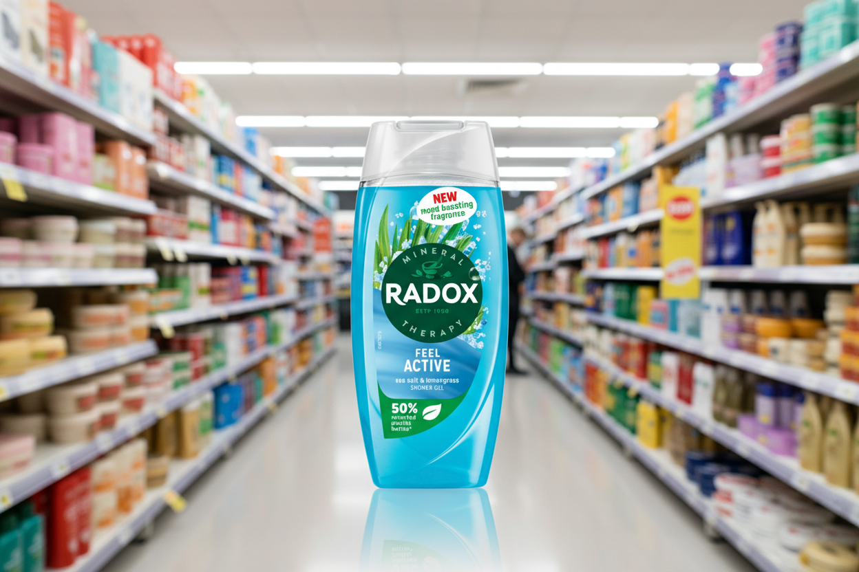 6 x Radox Shower Active - 225Ml